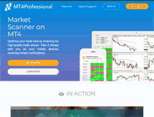 Tablet Screenshot of mt4professional.com